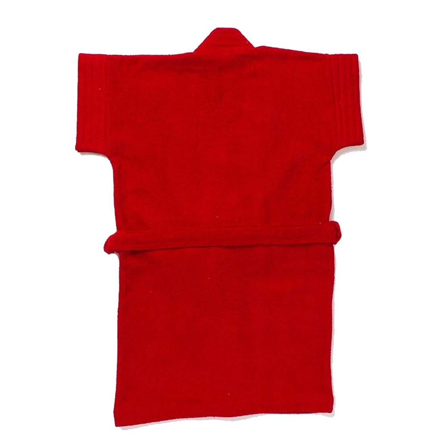 SAND DUNE Kids Baby Girls Bathrobe | Terry Cotton Bathrobe Gown | Half Sleeves | Knee Length | Pocket with Waist Belt | Baby Girls Bathrobe - 1 to 4 Years Age - Image 2 thumbnail