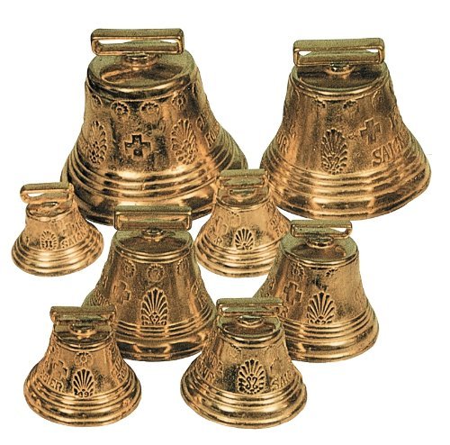 WEAVER LEATHER 3 1/4" SWISS COW BELL S.B. 2S