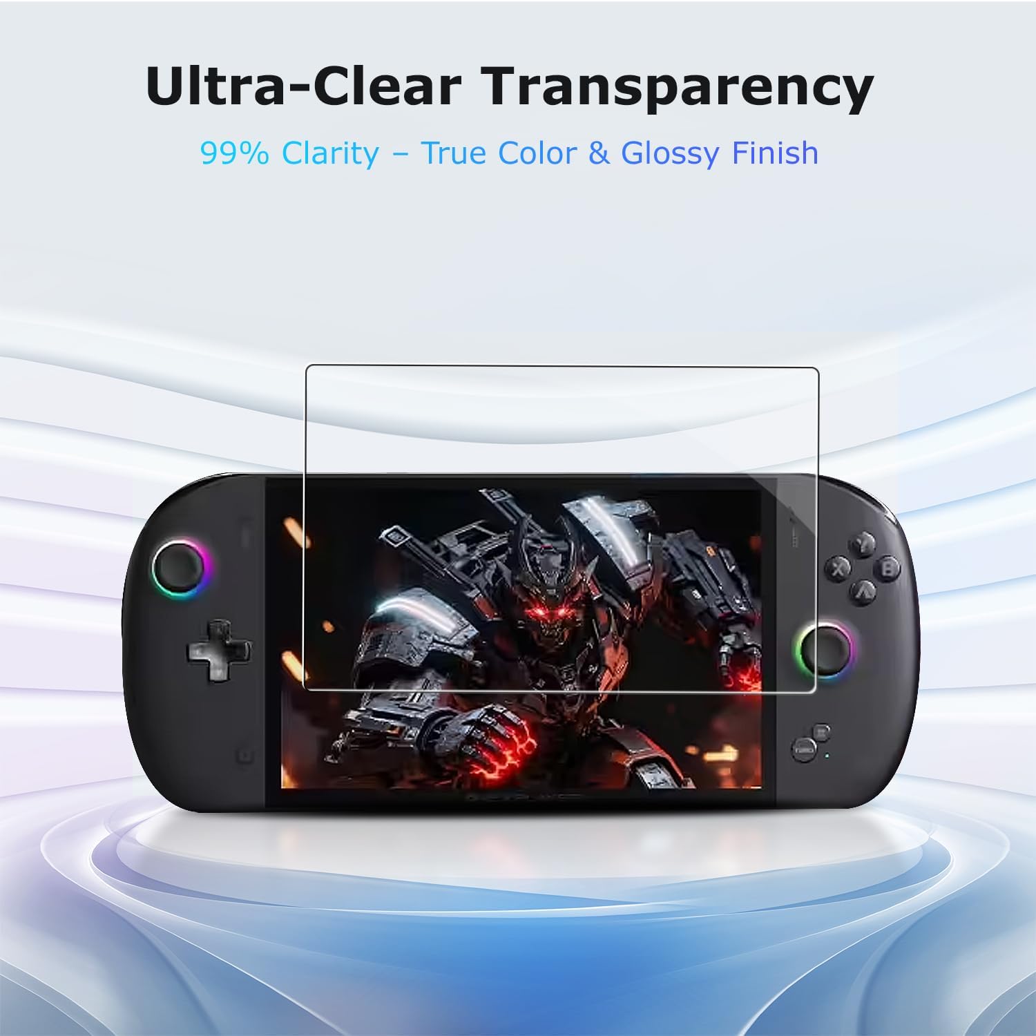 Screen Protector for OneXPlayer Apex – Soft PET Film, Anti-Scratch,Anti-Fingerprint,HD Clear Flexible Screen Guard for OneXPlayer Apex Portable Console image 4