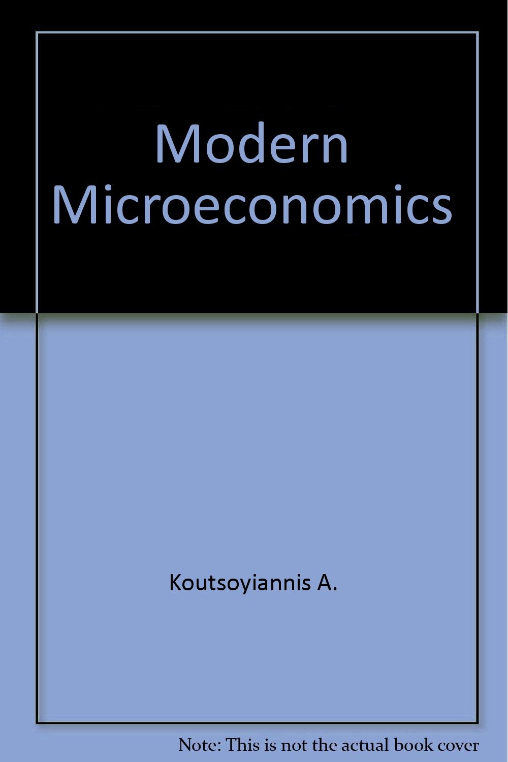 Modern microeconomics