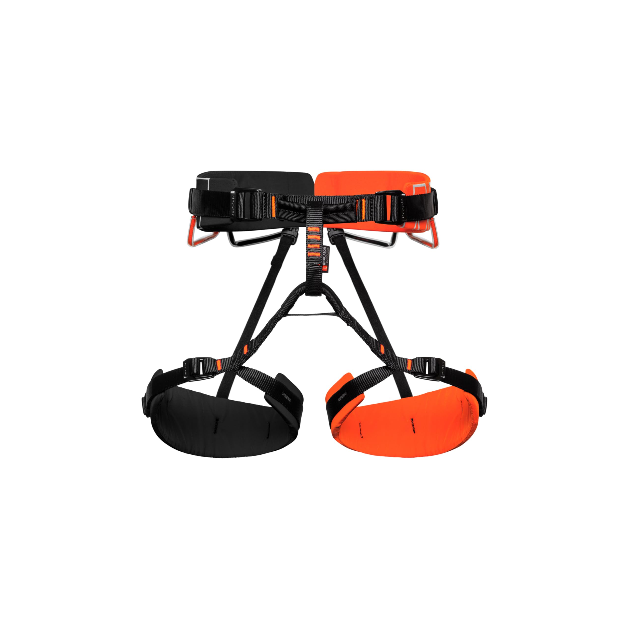 Mammut 4 Slide Harness in leuchtendem Orange-Schwarz XS-M