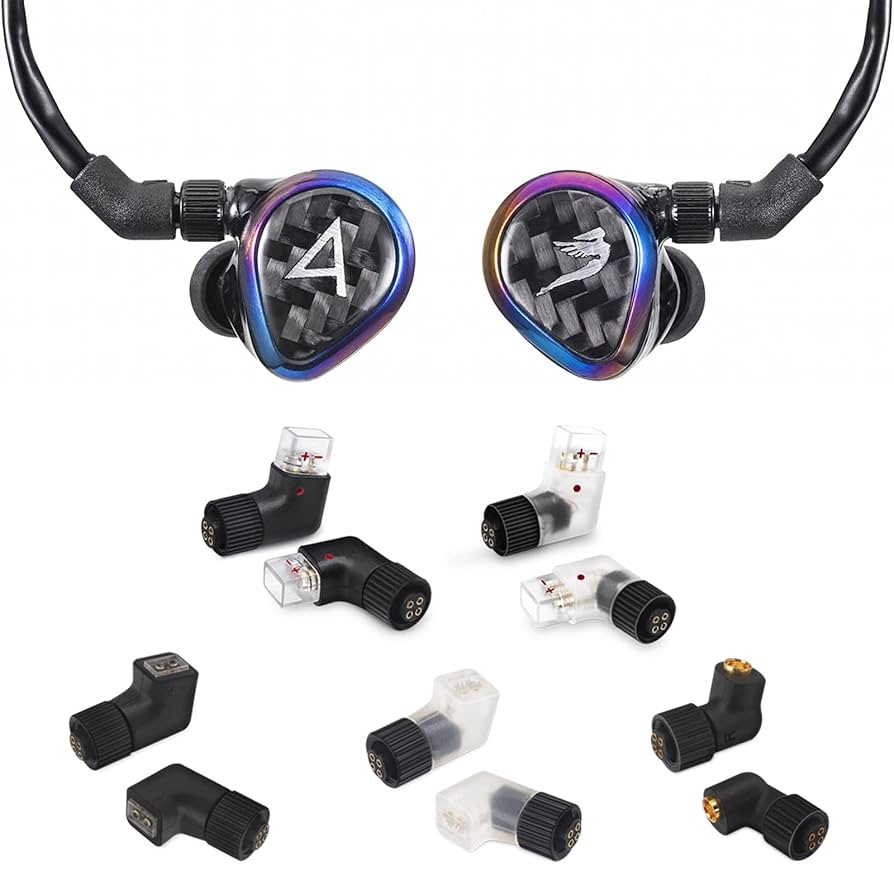 i - JH Audio AngieⅡ + 4ピン-MMCX変換コネクタセット Amazon | okcsc JH-MMCX 変換コネクター コネクターキット