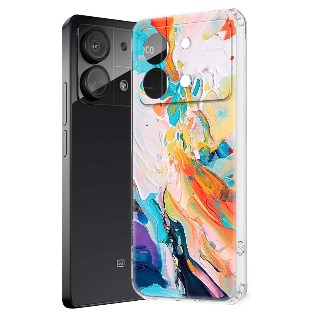 Fashionury Back Cover Case Designer Flexible Soft Back Case Cover for Poco X6 Neo 5G -D1135 (B0CZ4BM5TB) Amazon Price History, Amazon Price Tracker