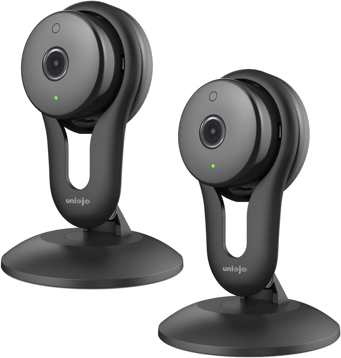 WiFi Camera Indoor, Home Camera with Night Vision, Two Way Audio,Movement Tracking, Activity Alerts, Cloud Service Available, with iOS, Android APP (2 Pack)