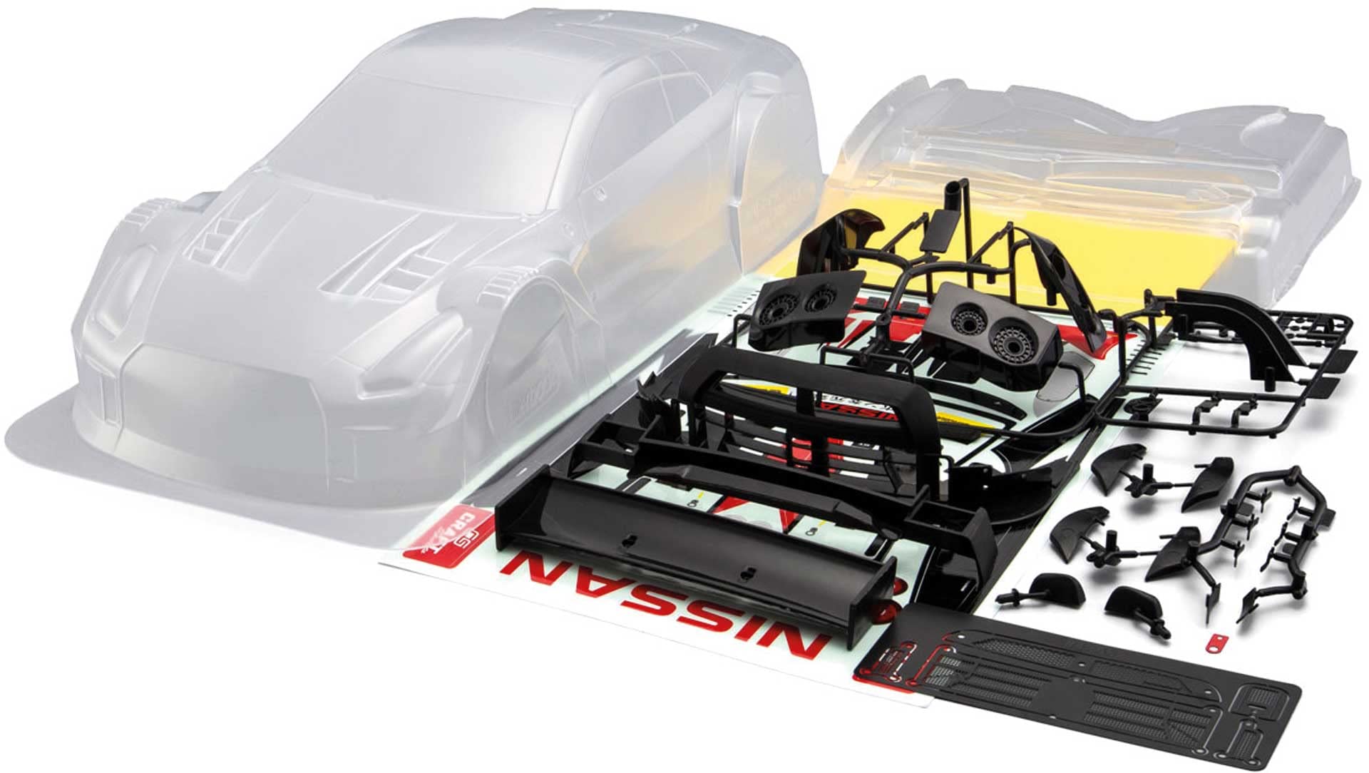 KILLER BODY Karosserie Nissan Motul Autech GT-R 2016 1/10
