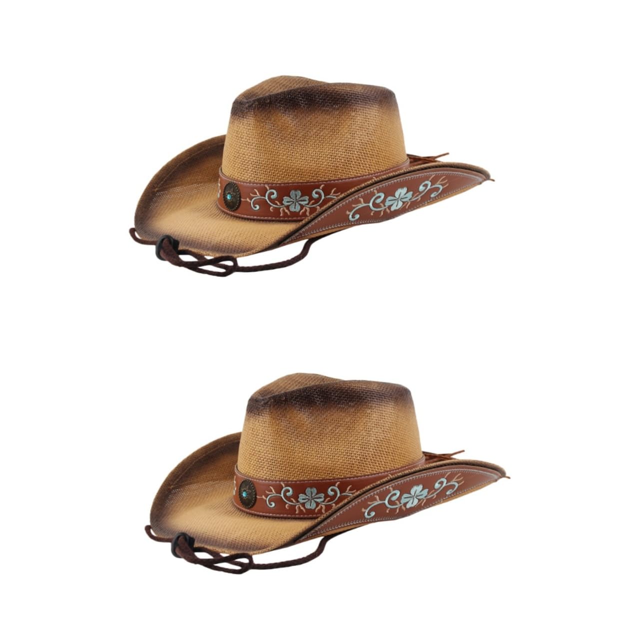 Beaupretty 2 Piezas Sombrero de Mujer con Ancha Sombrero de Sol Protector UV Vacaciones y Actividades Aire