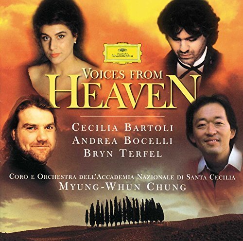 Hymn for the World 2 / Bartoli, Bocelli, Terfel, Chung by Cecilia Bartoli [Mezzo-Soprano] [Audio CD] Cecilia Bartoli [Mezzo-Soprano]; Andrea Bocelli [Tenor]; Bryn Terfel [Bass-Baritone]; Orchestra dell'Accademia Nazionale di Santa Cecilia [Orchestra]; Myung Whun Chung [Conductor] and Coro dell'Accademia Nazionale Di Santa Cecilia [Chorus]