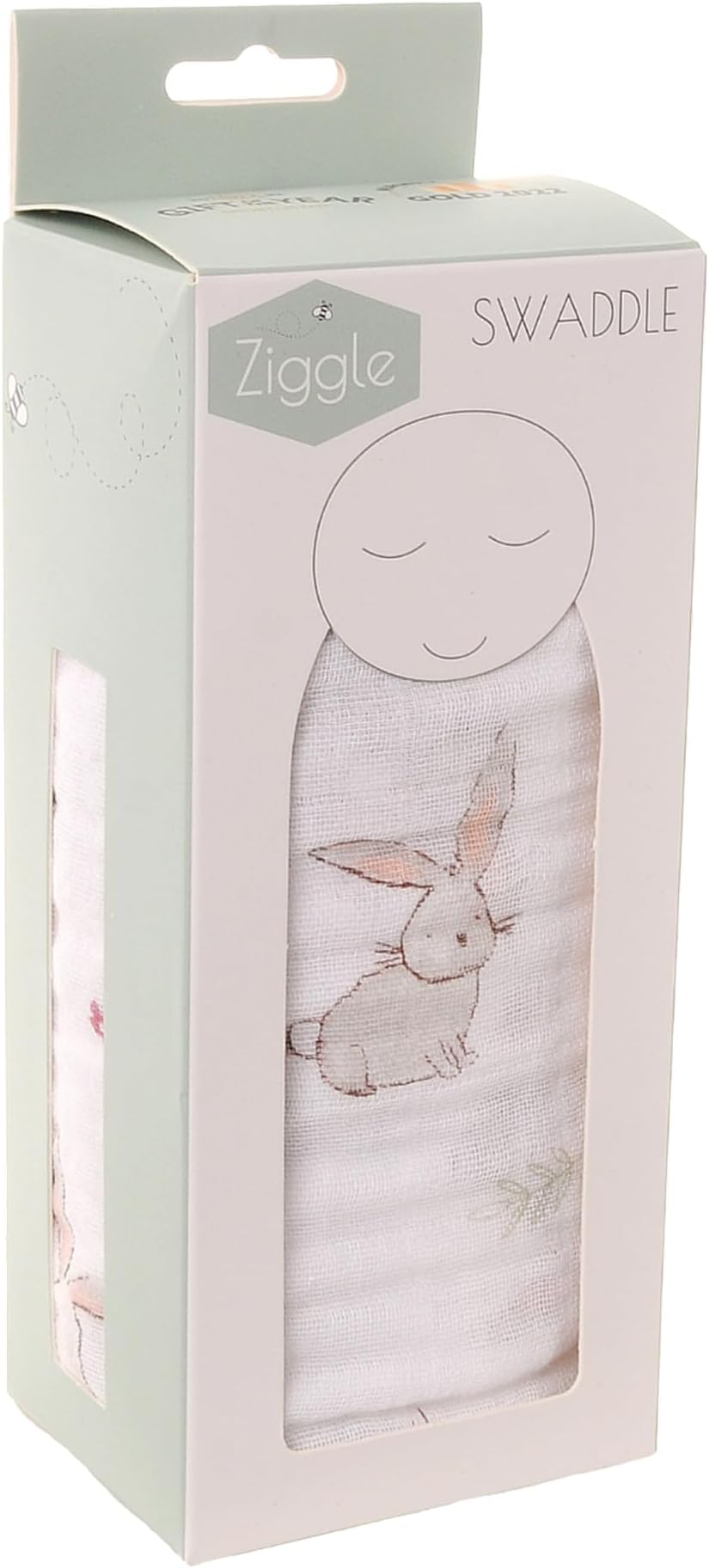 Baby Swaddle Blanket - Extra Large 120x120cm Muslin Swaddle Wrap - Soft Breathable Baby Wrap & Muslin Swaddles - Must Have Newborn Essentials & Gift
