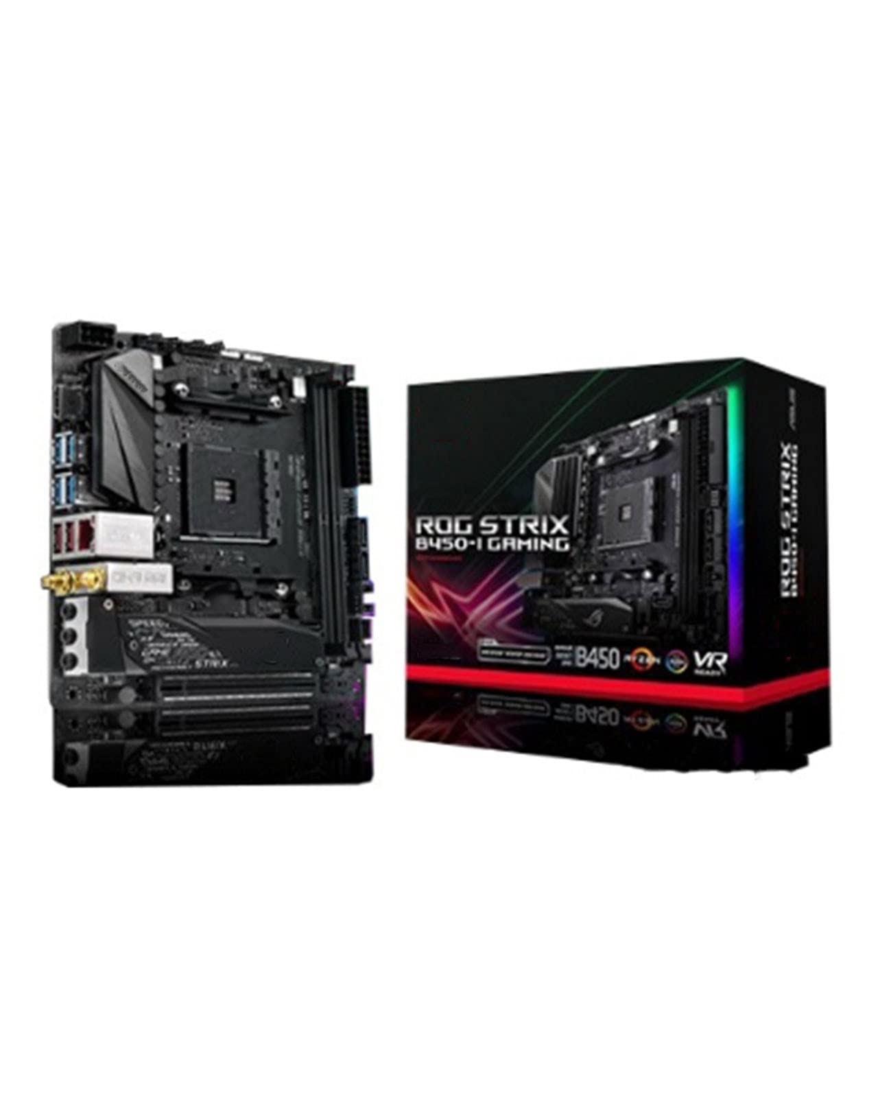 Amazon | ゲーミングデスクトップマザーボード ASUS ROG Strix B450-I
