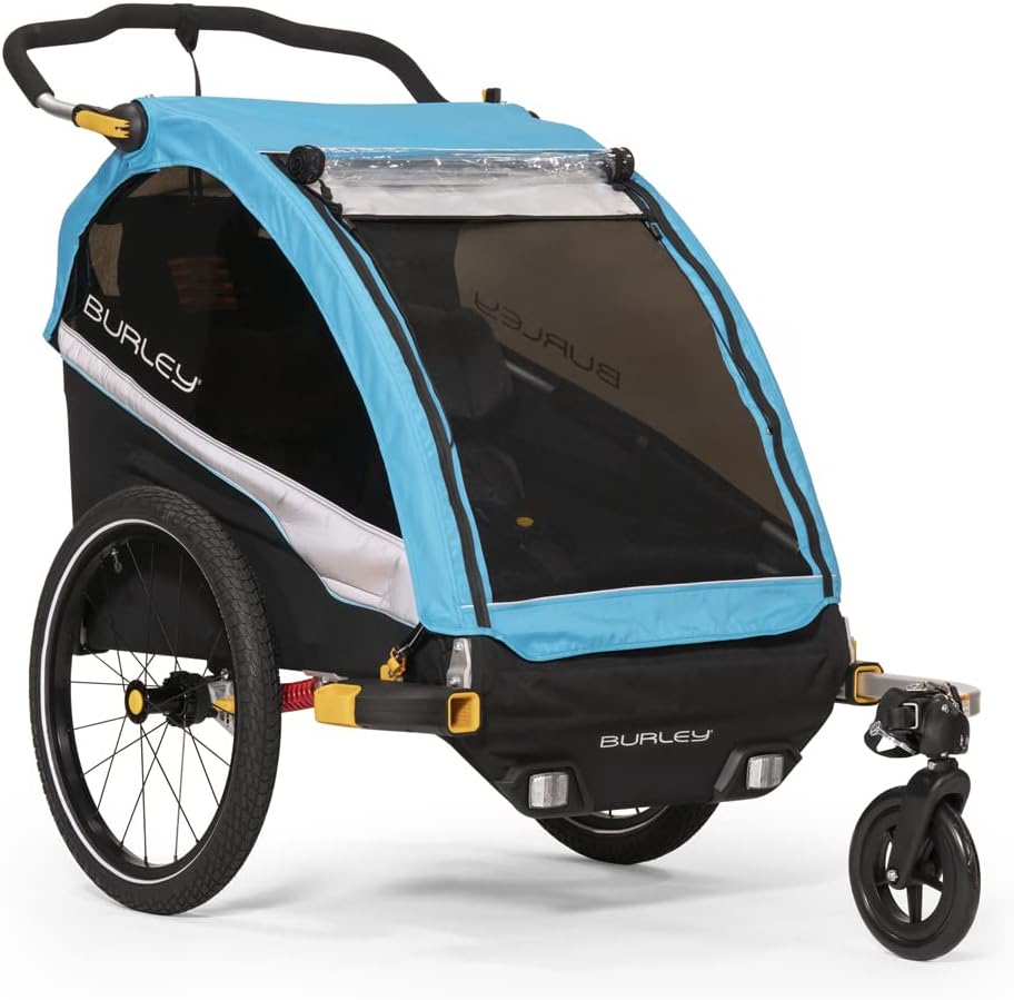 Burley Dlite X Kids Bike Trailer, Blue, One Size