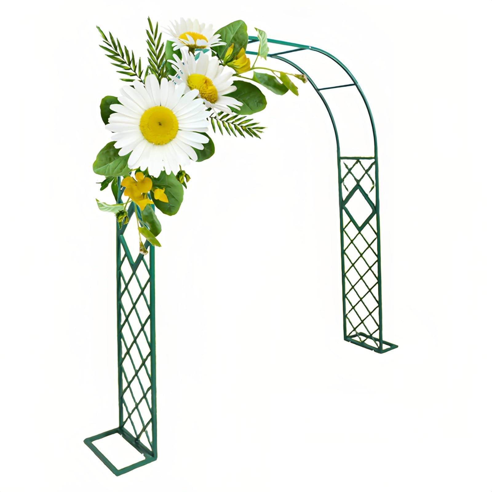 Arche de jardin en métal robuste de 230 cm pour sublimer vos rosiers