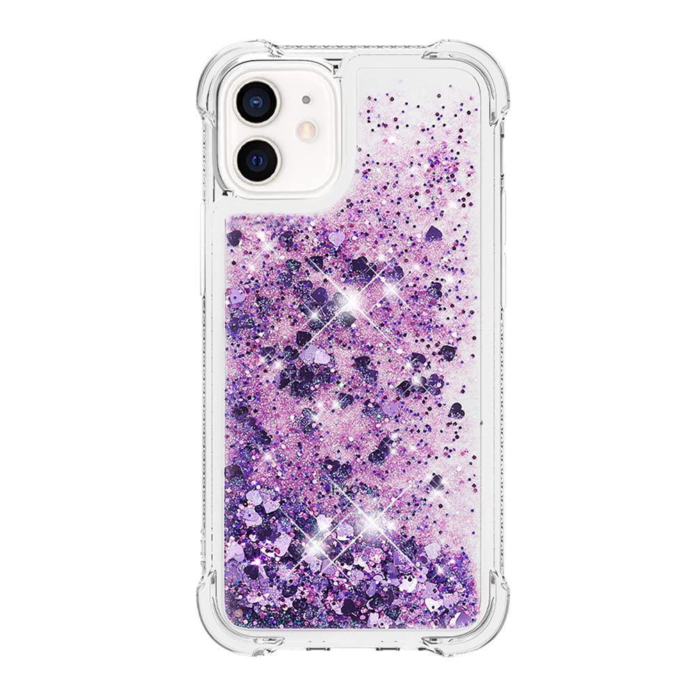 IPhone 12 Pro Hülle Mit Handschlaufe – Niedliches Glitzer-Design, Stoßfest & Inkl. Ständerfunktion