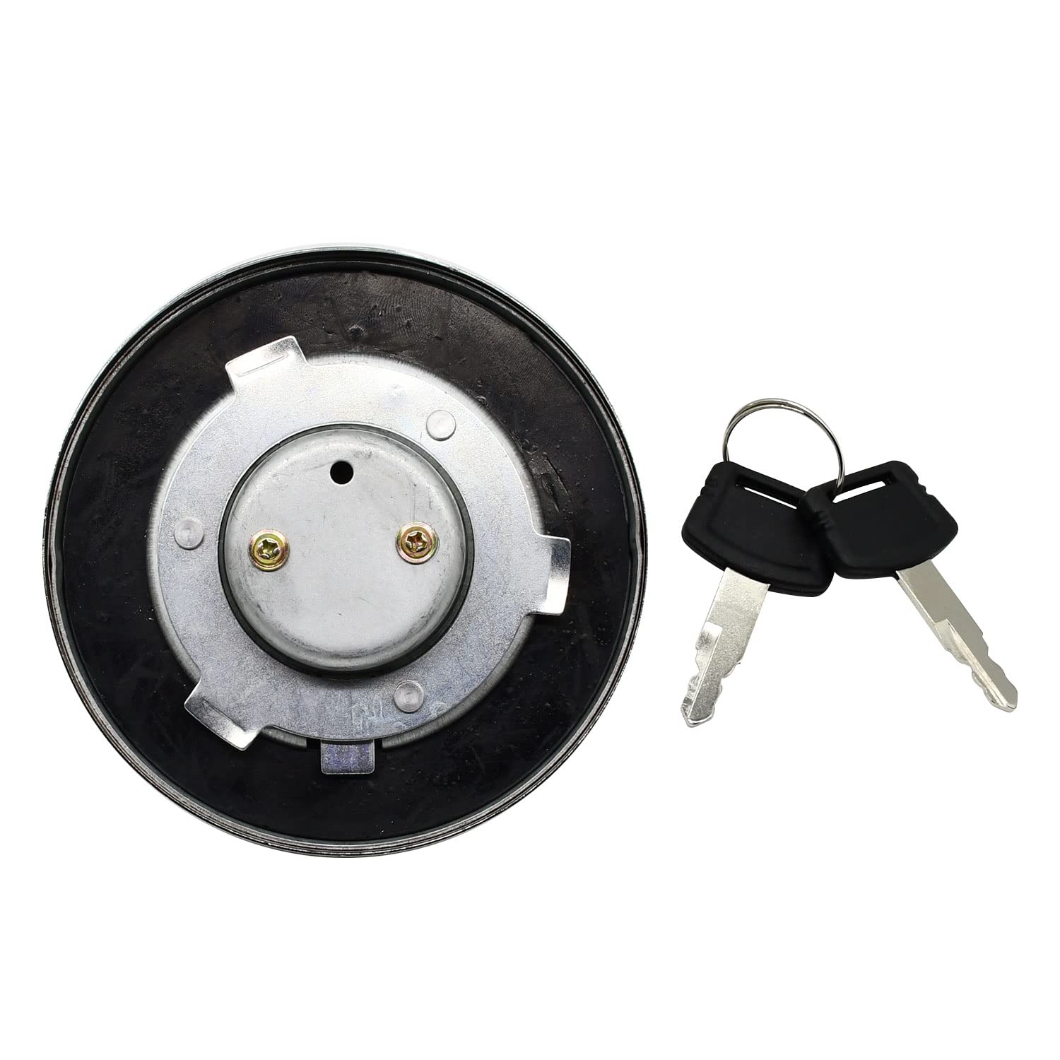 Verrouillable Bouchon Du Réservoir De Carburant avec 2 800R Touches 4361638 AT321249 Compatible avec John Deere Pelle 70D 490D 790D 992DLC Compatible avec Hitachi Pelle EX120-2