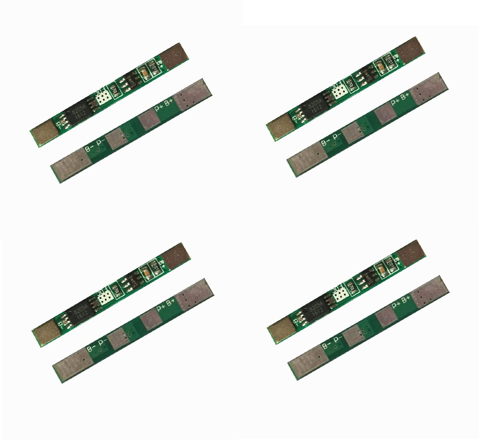 xcluma 3.7V Lithium Battery Protection Board for Polymer 18650 pad spot Welding (Pack of 4) (B09TTD7DXM) Amazon Price History, Amazon Price Tracker