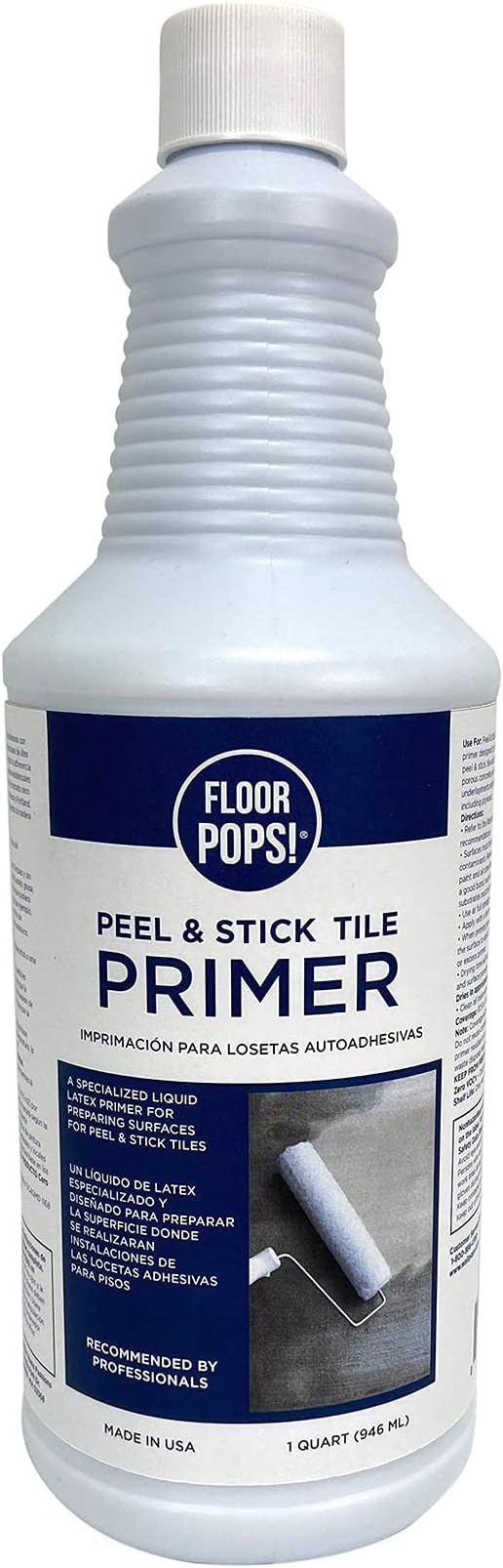 FPP4182W Peel Stick Tile Primer, White & Off-White