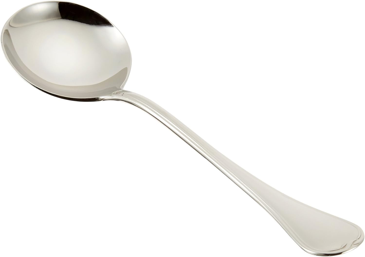 Endoshoji OUI01004 Professional Winsam Dessert Soup Spoon, 18-12 Stainless Steel, Made in Japan