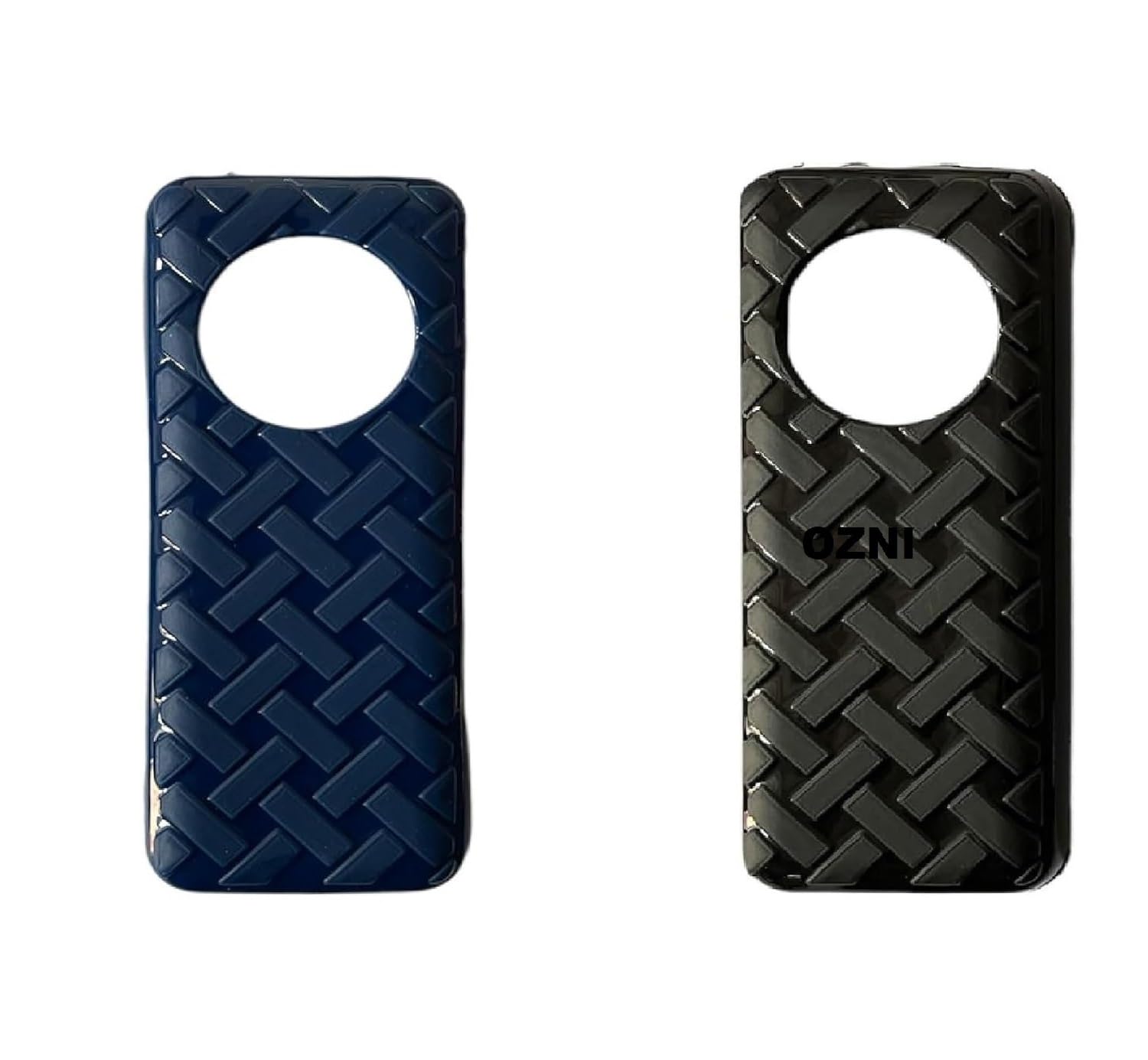 Tony Pack of 2 Colourful Premium 1st Grade Dual Silicon Classic Back Matte Texture Mobiile Phone Back Case Cover Compatible for (Nokia 130 Music)-image-9