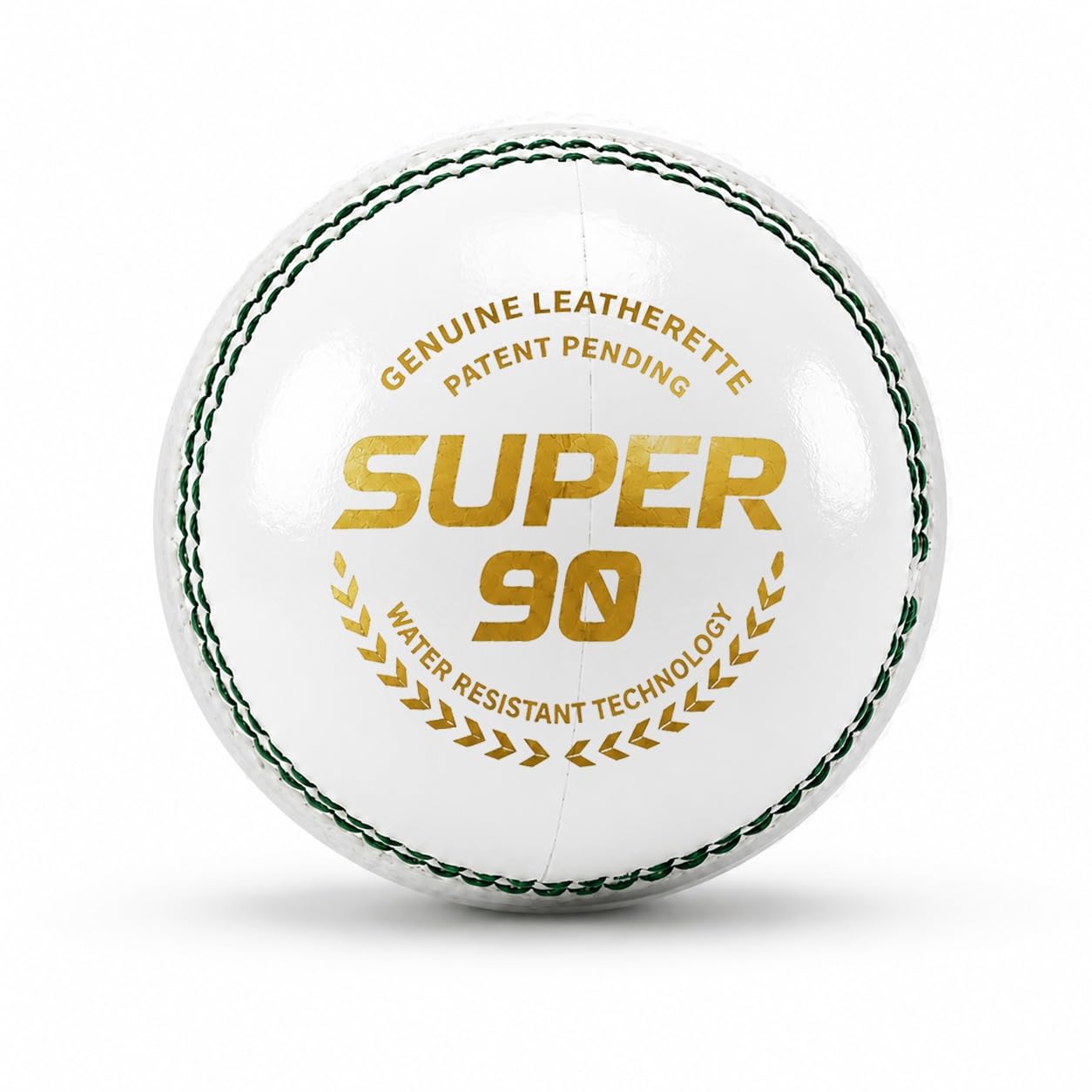 jaspo Super-90 Leatherette Cricket Ball for Outdoor Play | PU Core | Hand Stitched Finish | Suitable for Cricket Matches & Net Practice | Water Resistance Leather Ball | 150 g-image-21