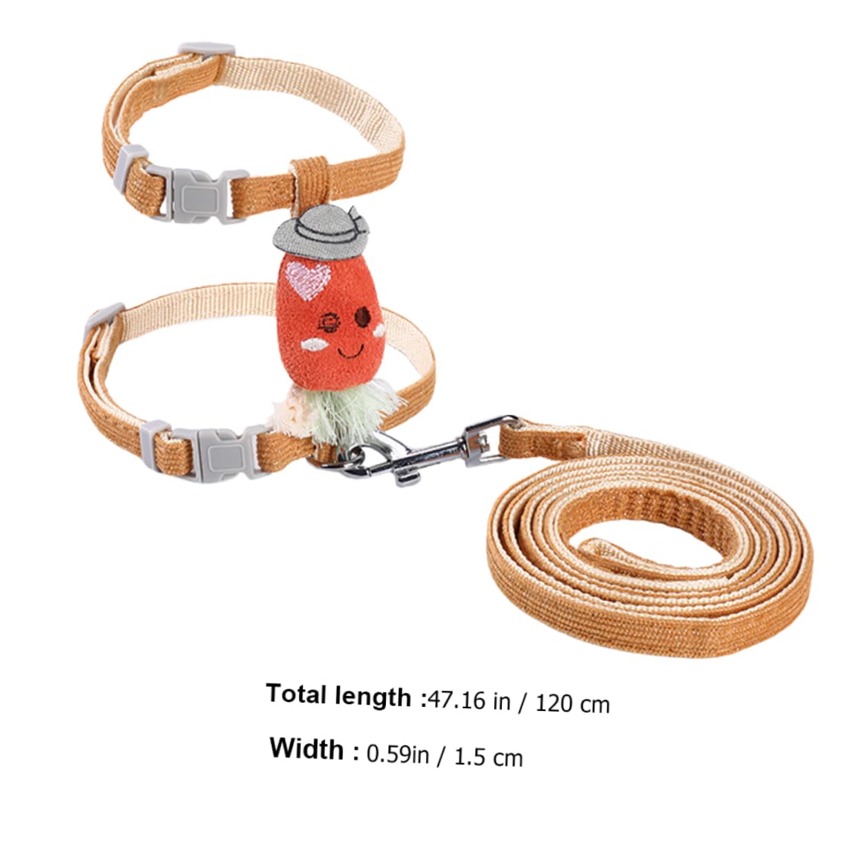 CIYODO Practical Dog Leash Cat Comfortable Cat Wear-Resistant Traction Rope for Safe Pet Walking