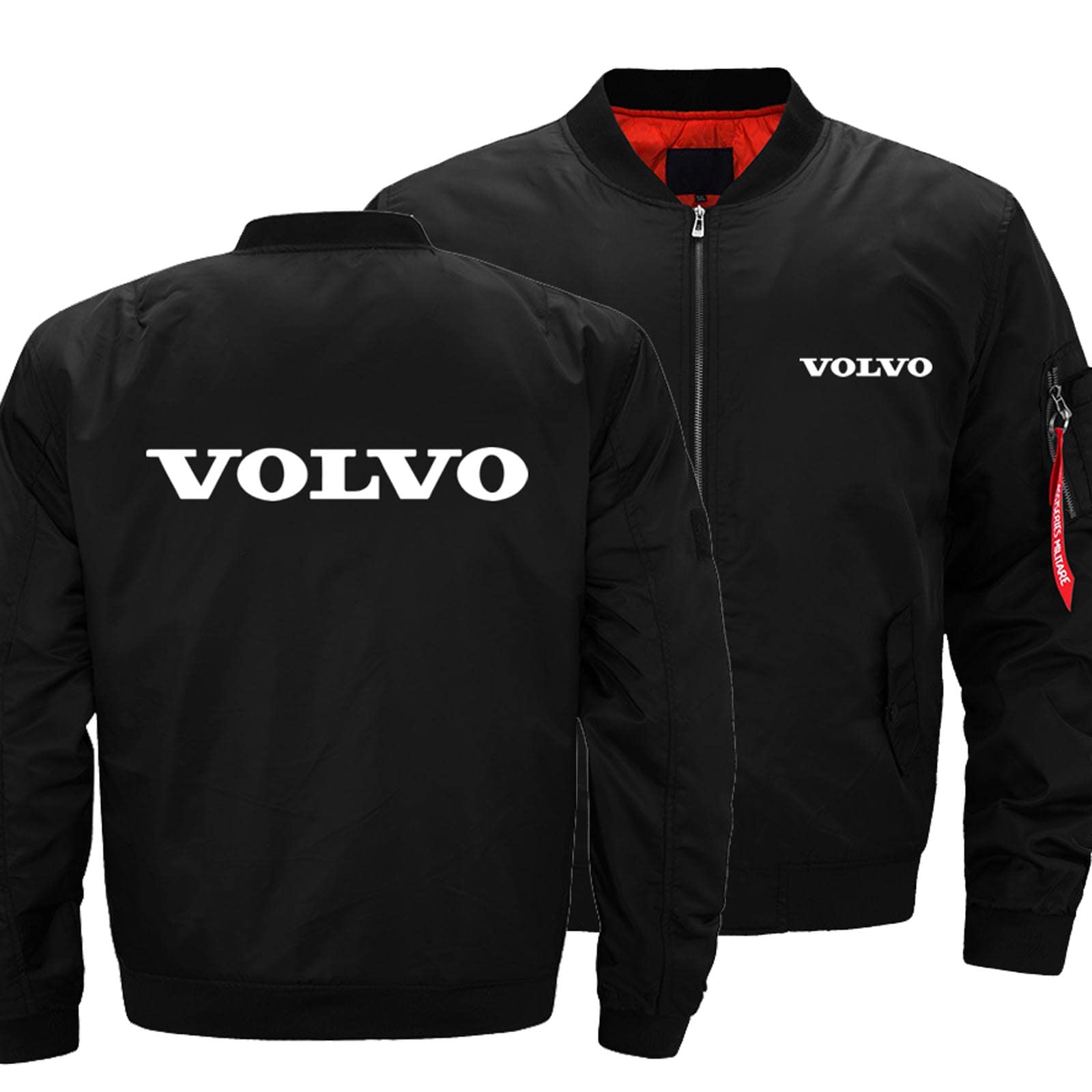 Amazon.co.jp: メンズ クラシック ボンバー ジャケット - V.o.l.v.o 
