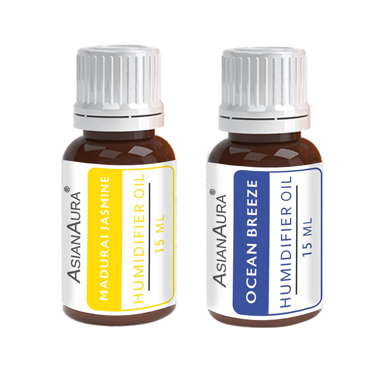 Asian Aura | Premium Aroma/Humidifier Diffuser Oil for Aromatherapy and Fragrance |15ml Bottle (Madurai Jasmine & Ocean Breeze) (Pack of 2) (B0CP9LFH84) Amazon Price History, Amazon Price Tracker