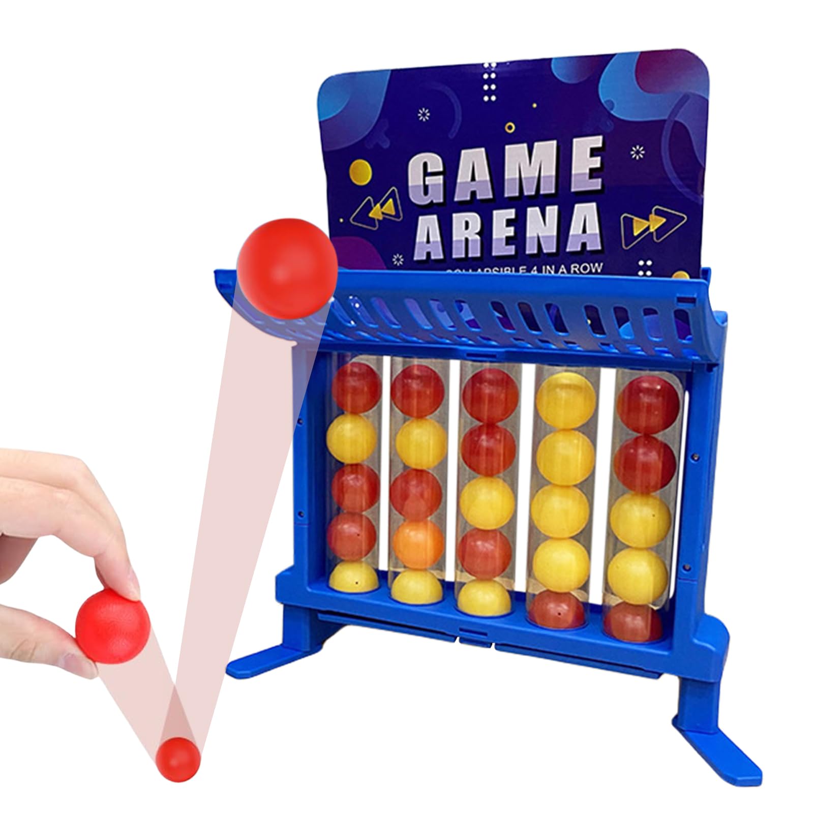 Bexdug Jumping Connect Game - Connect the Balls of Same Colour in a Row - Connect the Balls of Same Colour in a Row for Party Favors Birthday Holiday