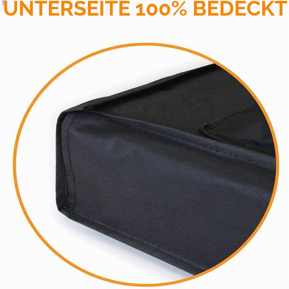 Szblnsm Outdoor TV-Abdeckung 55 Zoll – 58 Zoll – mit Bodenabdeckung – 600D wasserabweisendes und staubabweisendes Material – passt besser zu Ihrem Fernseher