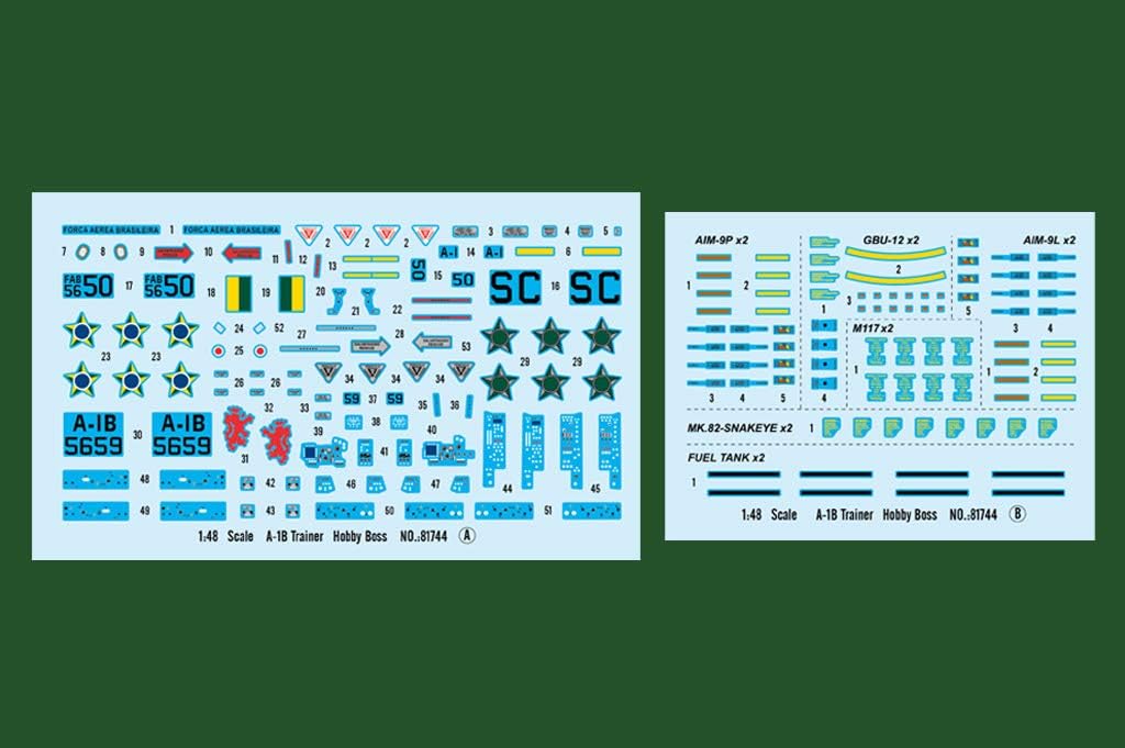 Hobby Boss A-1B Trainer Aircraft Model Kit