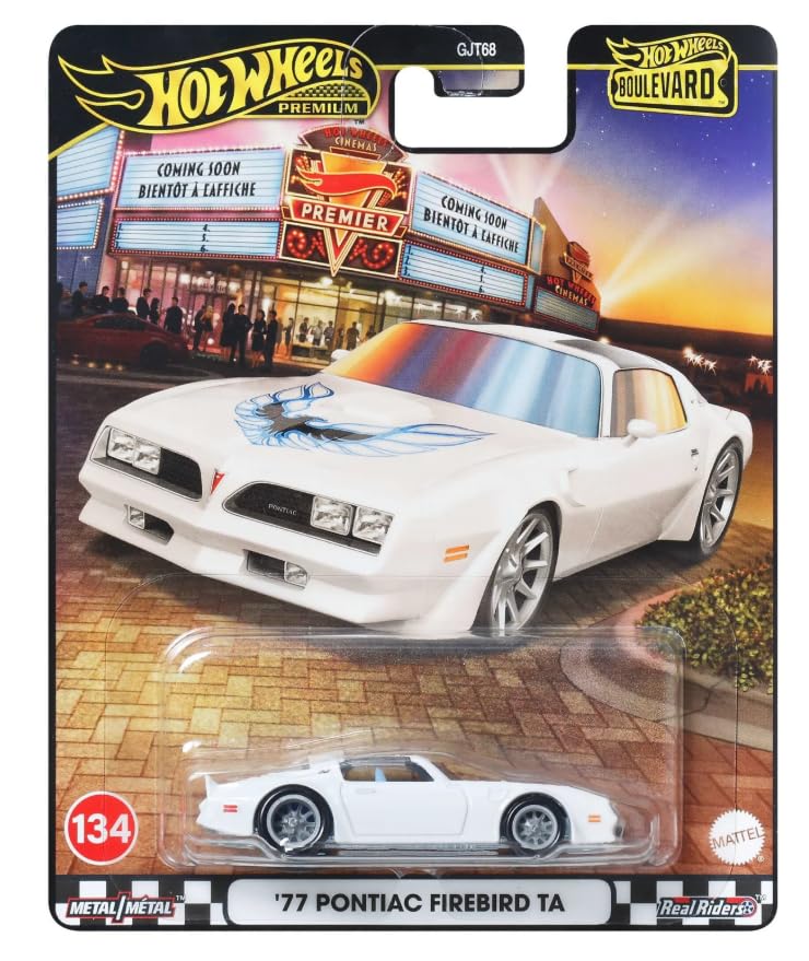 Hot Wheels Premium Boulevard Pontiac Firebird TA 1:64 miniatura 1