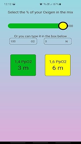 Nitrox EAN Calculator