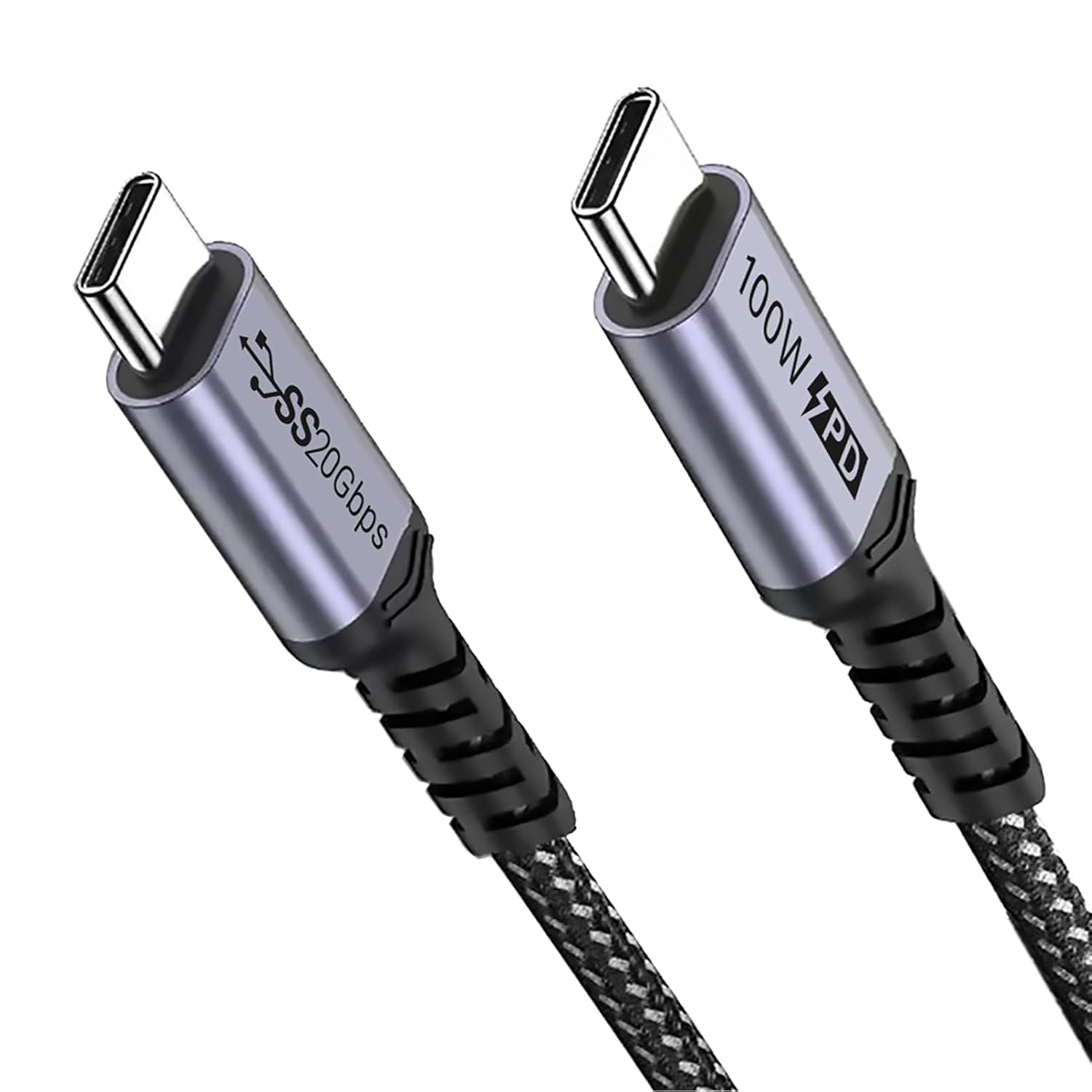 USB C Cable 16ft, 100W Long USB C 3.1 Gen 2 Cable, 20Gbps High Speed Data Transfer, 4K Video Monitor Compatible with iPhone 16/15, MacBook Air/Pro, Samsung Galaxy