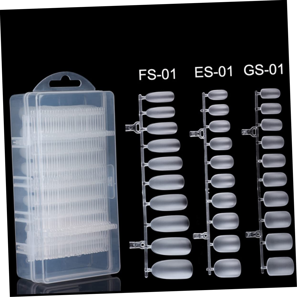 minkissy 600pezzi Unghie Fatte Mano Ultra-sottili Con Superficie Opaca Manicure Facile Per Eventi e Feste Unghie Adesive Naturali Stile Quadrato