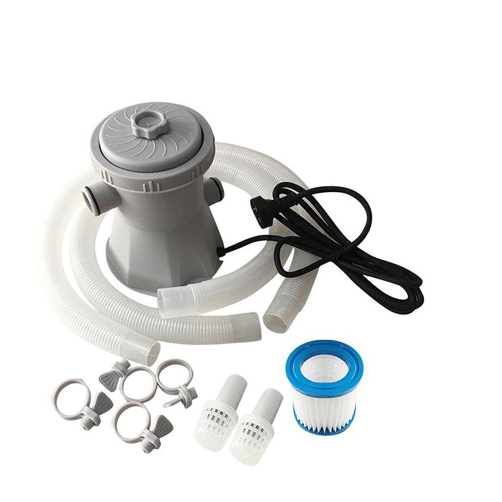 Filtros Piscina, Bomba de filtro eléctrico for piscina, filtro de piscina grande, limpiador de piscina for el hogar, bomba de circulación de núcleo de filtro extraíble, herramientas for el hogar