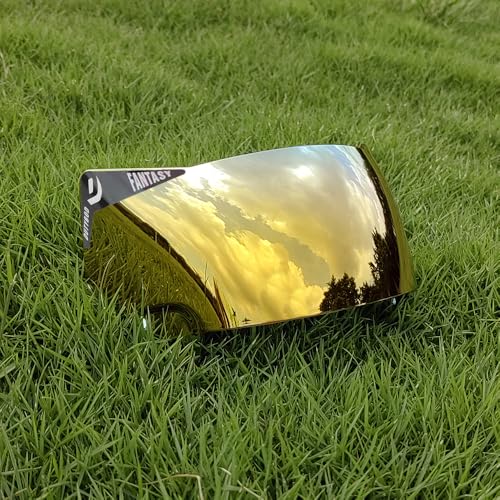 Image of Football Helmet Visor Anti-Fog Scratch Resistant Used for Axiom Helmets for Youth & Adult