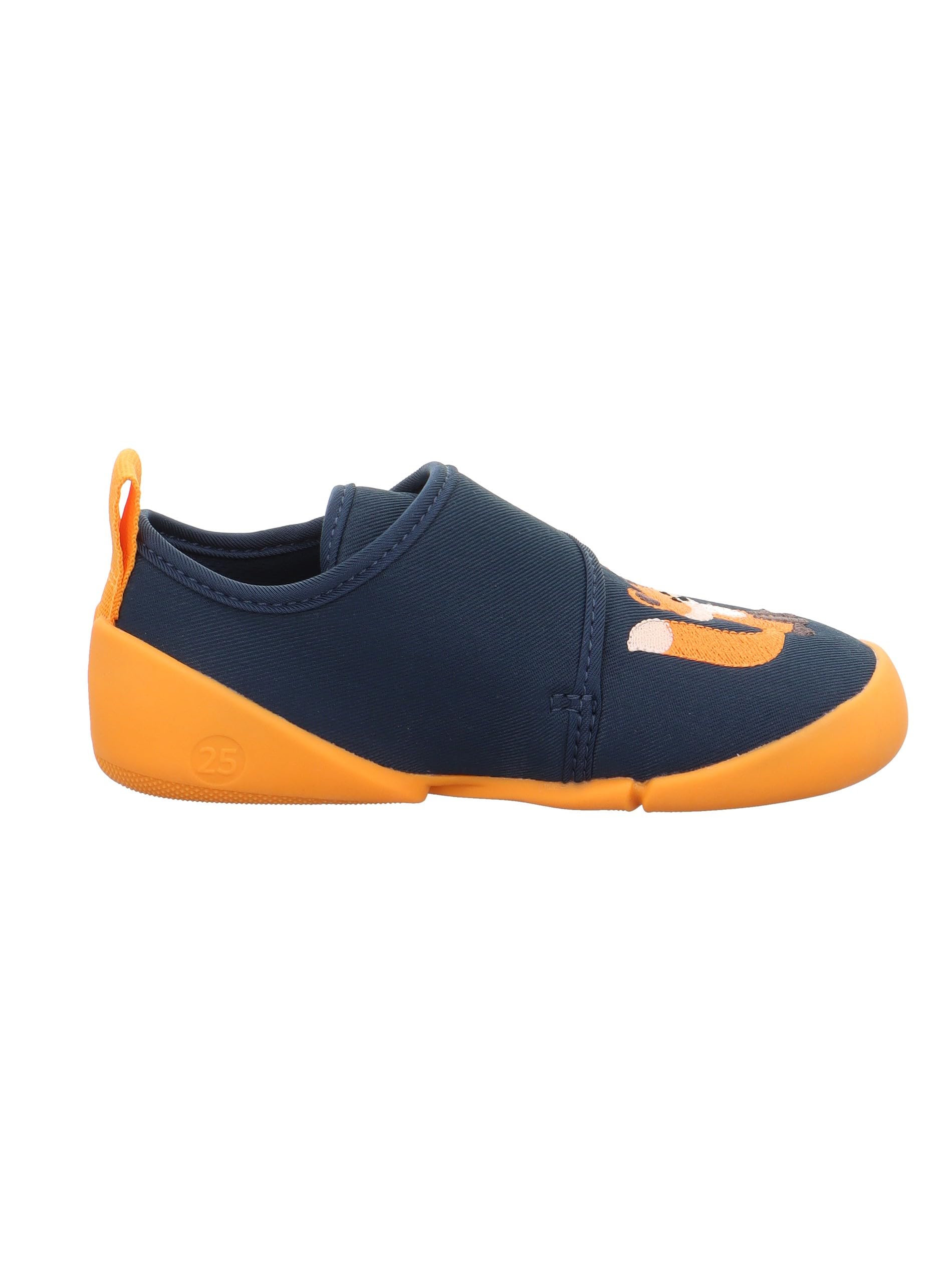 Superfit Jungen Venti Blau/Orange 8000 Hausschuh, Blau Orange 8000, 33 EU Weit
