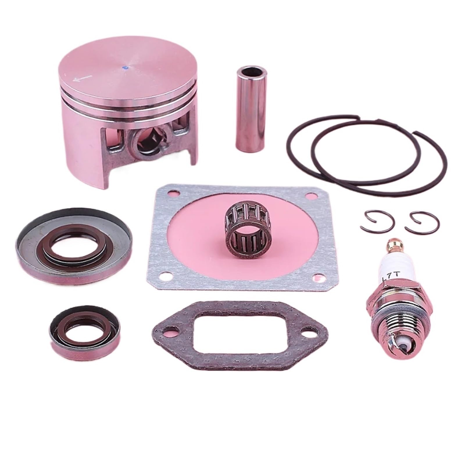52mm Piston Ring Kit for Sti 038 MS380 MS 380 Gasket Oil Seal Needle Bearing Chainsaw Replace Spare Part