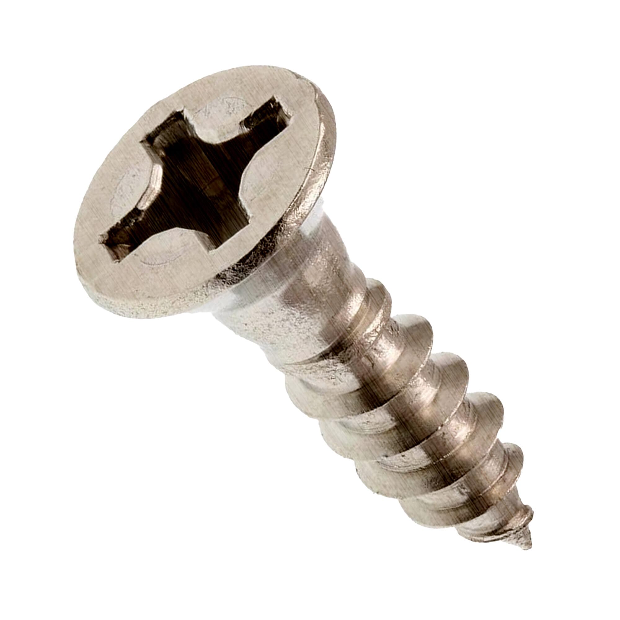 Brixwell SRW215567201 Wood Screw, Flat Head Countersunk Pack of 1000