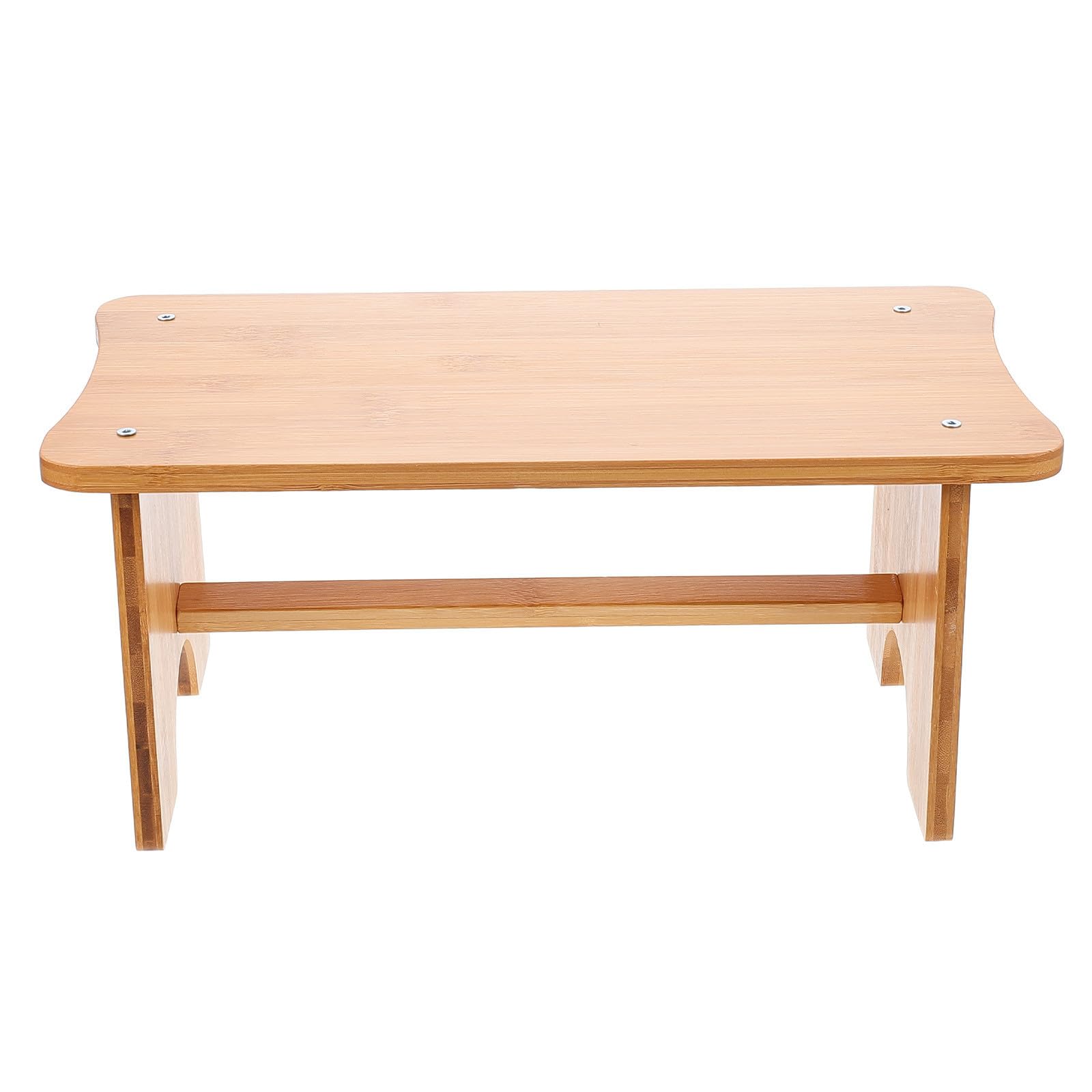 Poggiapiedi in Legno Portatile per Ufficio e Scrivania, Miglioramento del Comfort Design Ergonomico e Dimensioni Compatte Khaki
