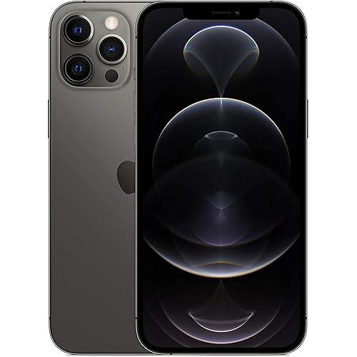 Apple iPhone 12 Pro Max 5G, US Version, 512GB, Graphite - Unlocked (Renewed)