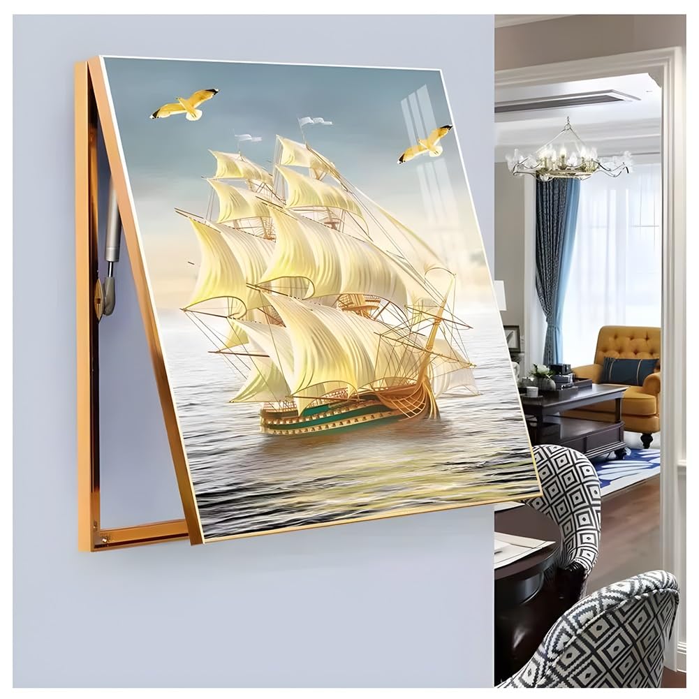 Couvercle de compteur électrique pour cacher un tableau électrique mural inesthétique