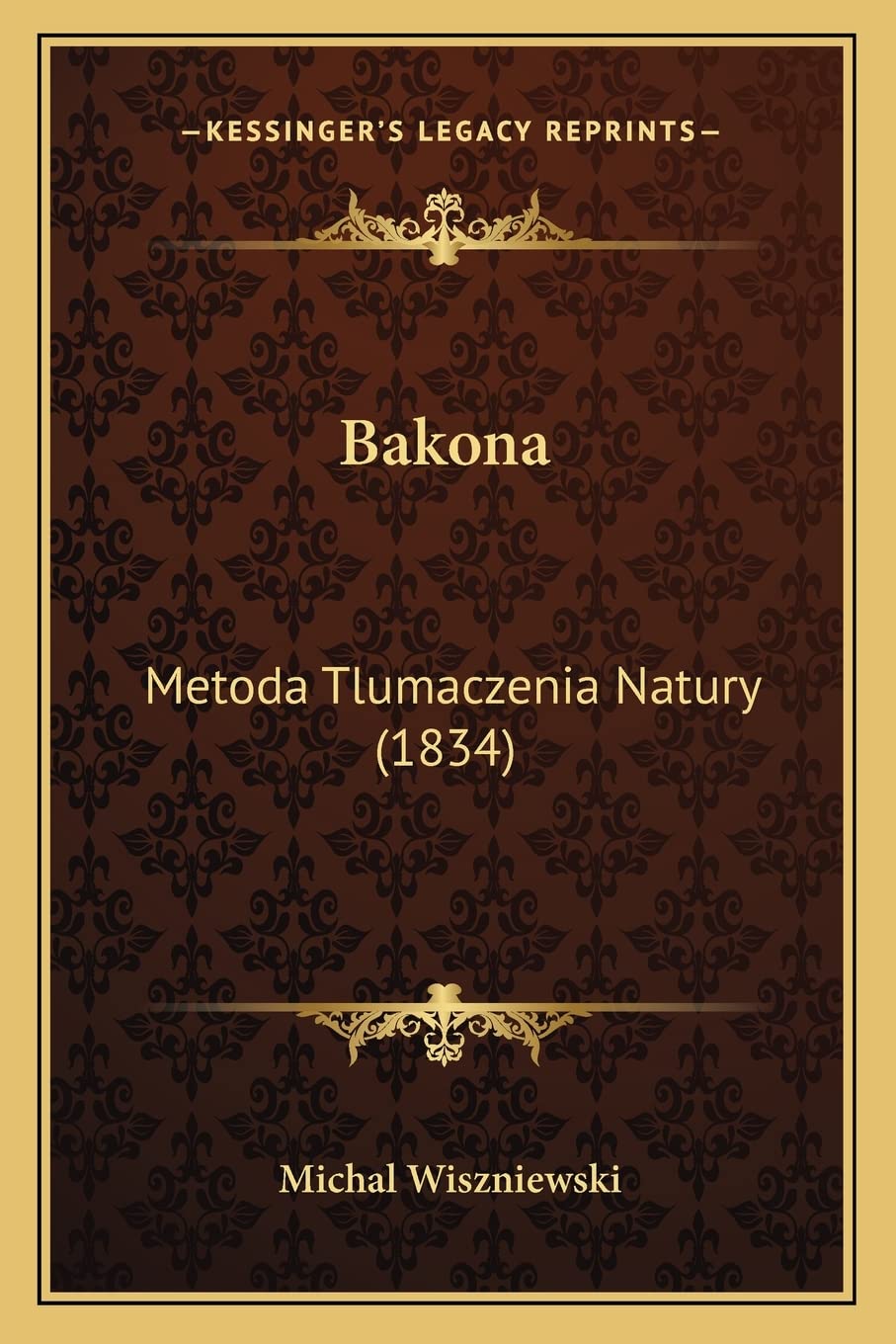 Bakona: Metoda Tlumaczenia Natury (1834)