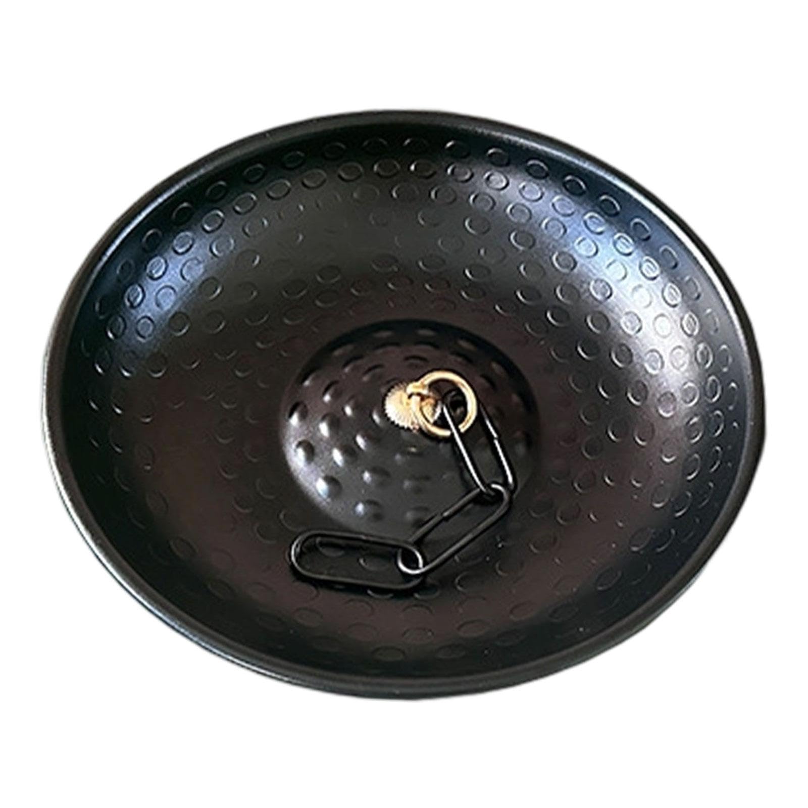 Gralara Bassin d'ancrage pour Chaîne de Pluie Design en Alliage d'Aluminium pour Cour Extérieure, 38cm