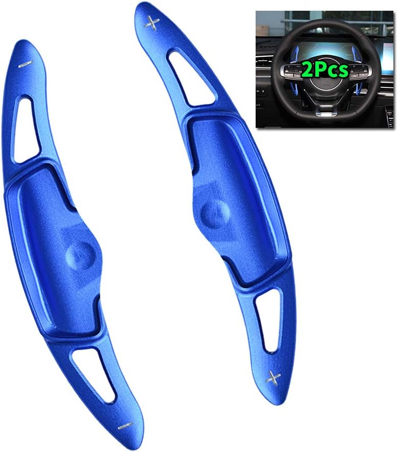 Sanrily for Kia 2021 K5 Paddle Shifter Extensions Sport Metal Steering Wheel Paddle Shifter for Kia k5 LXS Sedan/EX Sedan/GT/LX Sedan/GT-Line Sedan 4-Door 2020 Paddle shifters Trim Cover - red