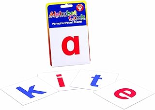 Hygloss Alphabet Cards, A-Z Lower Case Letters
