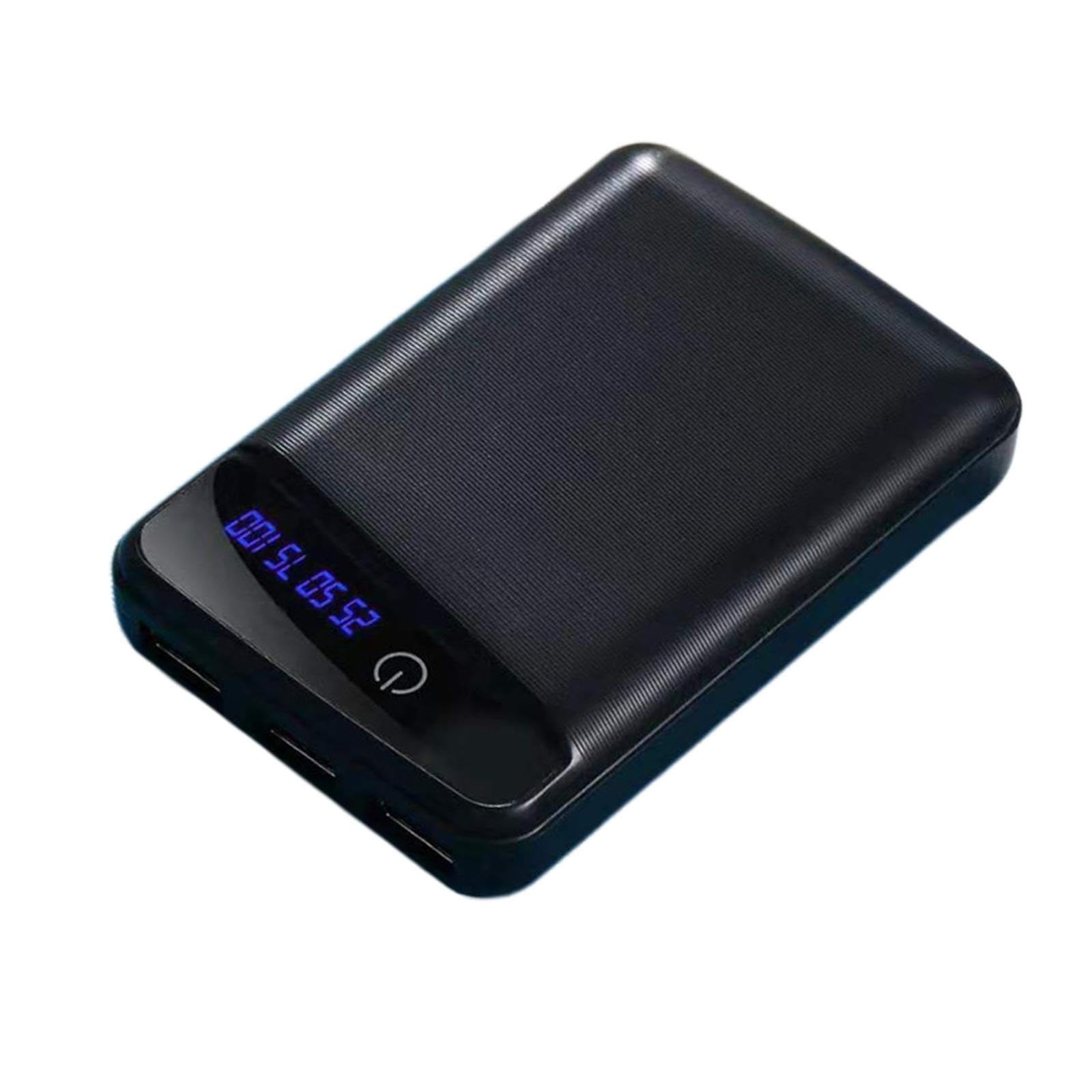 Battery Power Bank Case Thin Multifunction 3x18650 for Phones Travel Outdoor Black-image-41
