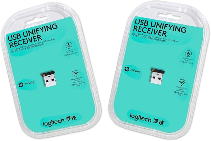 Logitech USB Unifying Receiver - 2 Unidades miniatura 5