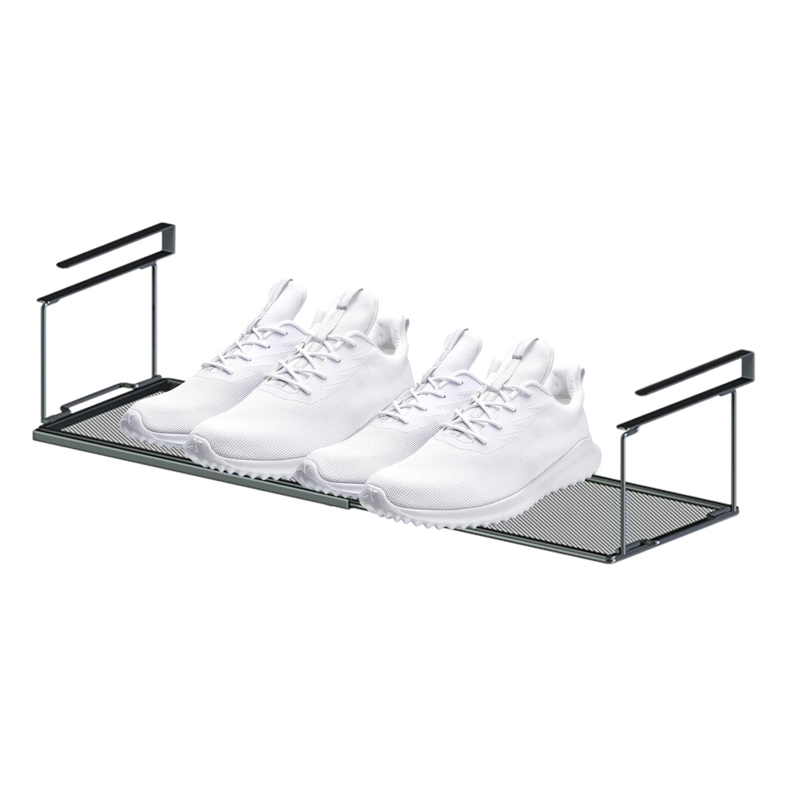 Étagère à chaussures peu encombrante et rangement extensible sous évier