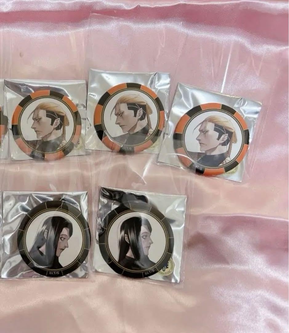 Amazon.co.jp: ジャンケットバンク 缶バッジ 牙頭猛晴 漆原伊月