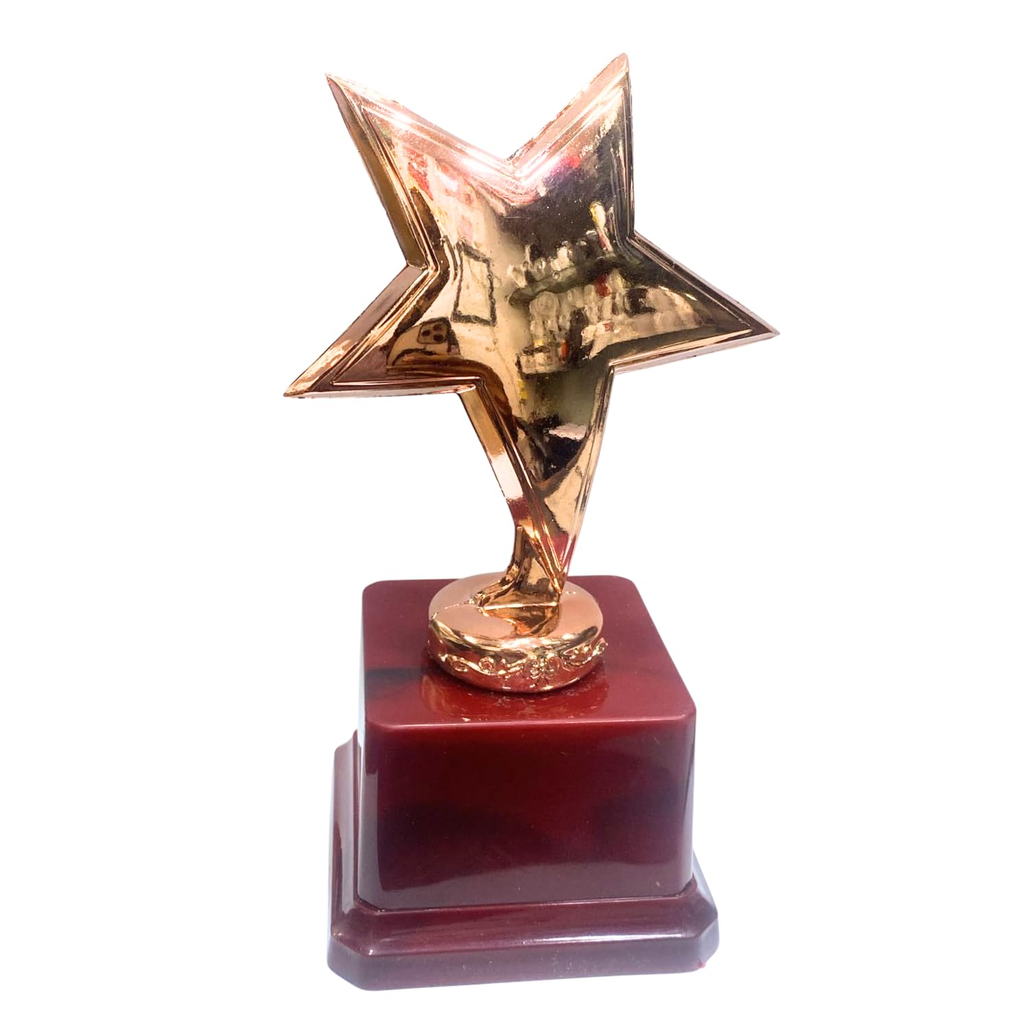 THEPRINTSHINE Bronze Star Trophy Award, Plastic Base, for Winners, Achievers, School, Office & Corporate Recognition-picture-26