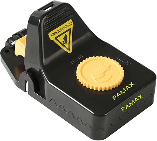 Miniatura 9 de Trampas para ratones PAMAX, trampas para ratones para el hogar, interior y exterior, rápidas y efectivas, reutilizables, carcasa de plástico ABS